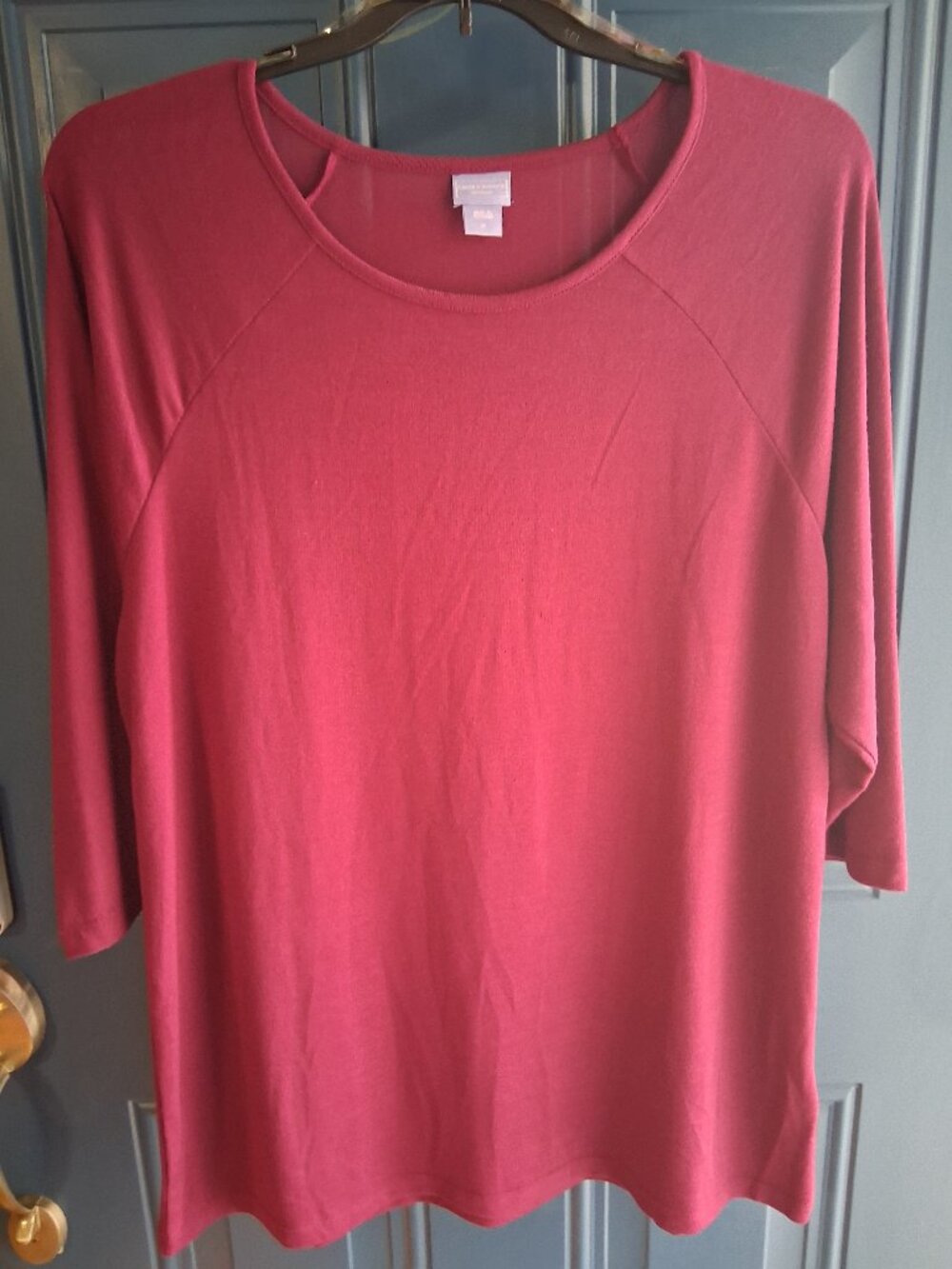 Laura Scott 3/4 sleeve top